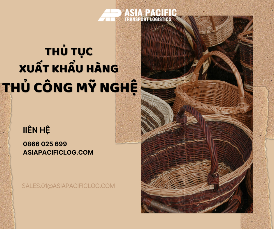 Thủ Tục Xuất Khẩu Hàng Thủ Công Mỹ Nghệ