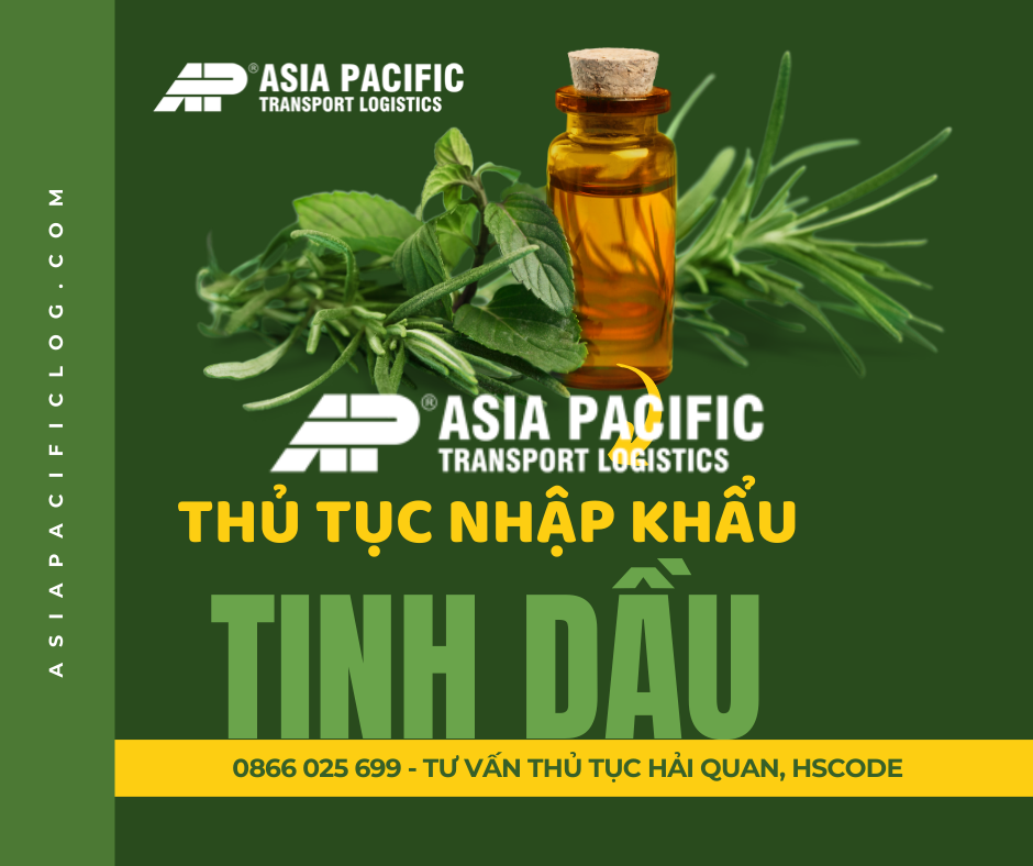 Thủ Tục Xuất Khẩu Tinh Dầu