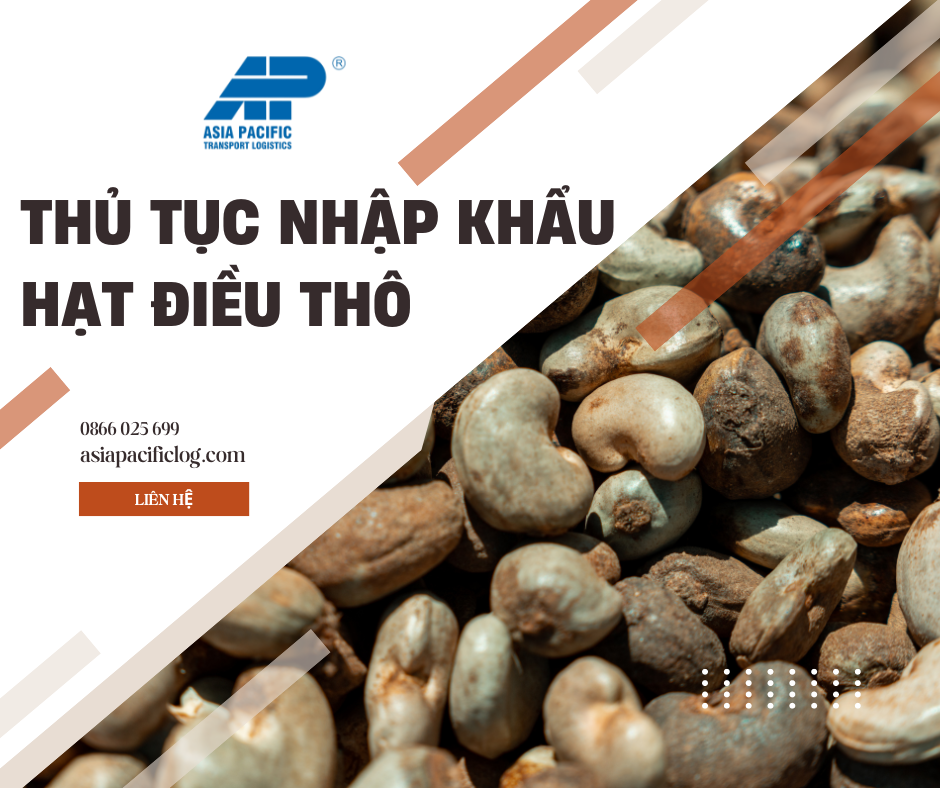 Thủ Tục Nhập Khẩu Hạt Điều Thô