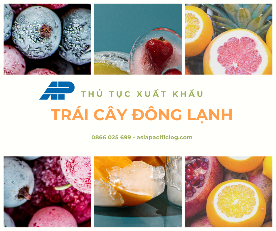 Thủ Tục Xuất Khẩu Trái Cây Đông Lạnh